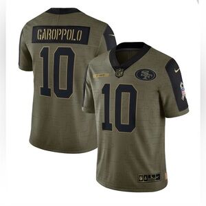 NIKE Jimmy Garoppolo San Francisco 49ers Salute To Service Limited Player Jersey